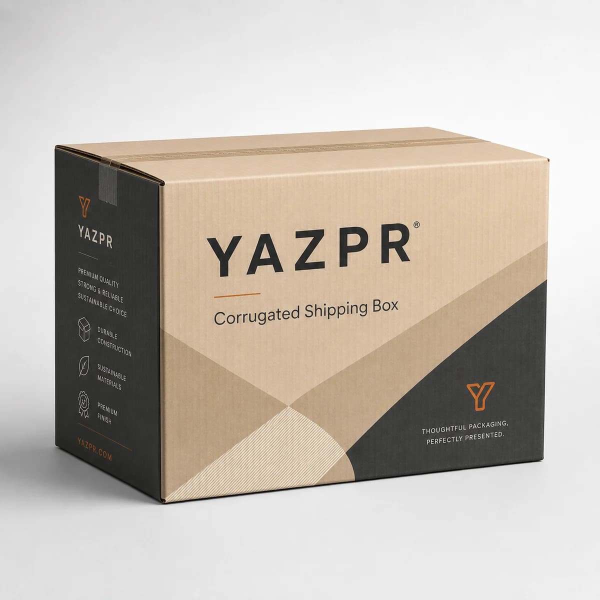 Contoh produk Corrugated Shipping Box Yazpr